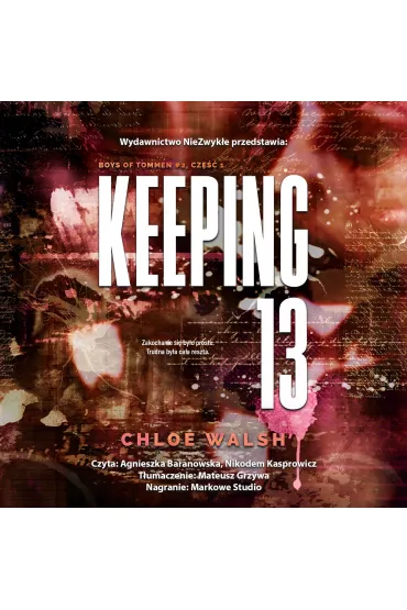 Audiobook Keeping 13. Boys of Tommen. Tom 2. Cz 1 mp3 - Chloe Walsh