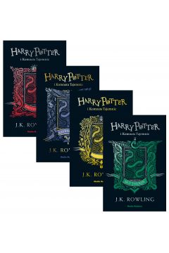 Pakiet Harry Potter i Komnata Tajemnic. Wydanie Jubileuszowe. Edycja Domów: Gryffindor, Ravenclaw, Hufflepuff, Slytherin