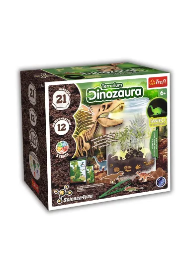 Zestaw kreatywny Terrarium Dinozaura TREFL 61939  TR