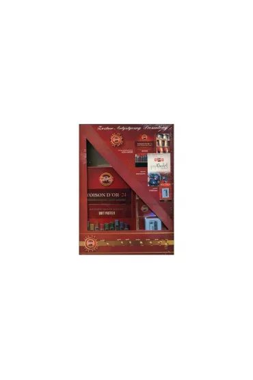 Koh-I-Noor Zestaw do malowania: pastele suche + blok + gumka