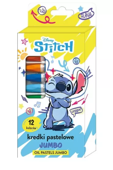 Pastele olejne 12 kolor�w Jumbo Stitch BENIAMIN 140880 BEN