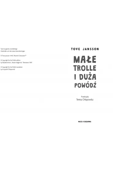Mae trolle i dua powd. Muminki. Tom 1 - Tove Jansson