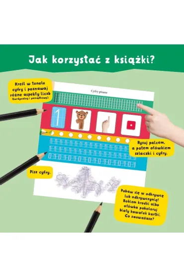Multisensoryczna kaligrafia. Cyfry pisane - Anna Borchard