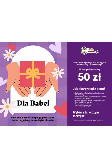 e-Bon Karta Podarunkowa Dla Babci 50 z� TaniaKsiazka.pl