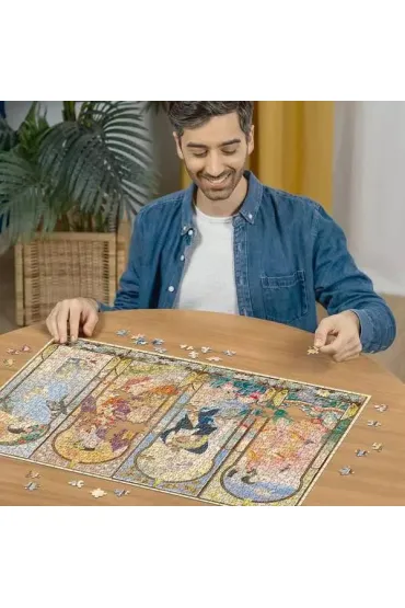 Puzzle 1000 el. Cztery pory roku Ravensburger