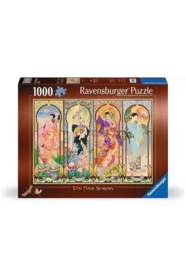 Puzzle 1000 el. Cztery pory roku Ravensburger