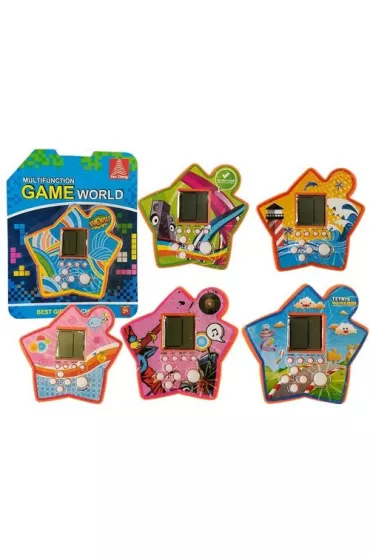 Gra elektroniczna kieszonkowa Tetris LeanToys