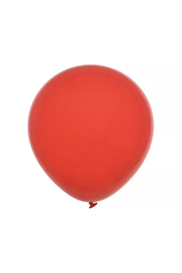 Decomex Balony pastelowe Red 100 szt.