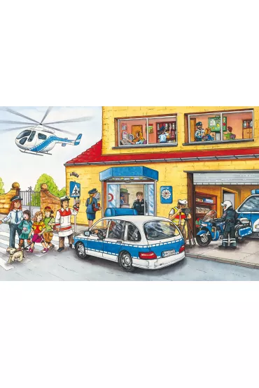 Puzzle 3x24 el. S�u�by ratownicze Schmidt