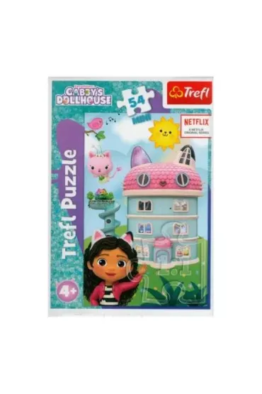Puzzle mini 54 el. Z Gabby zawsze jest weso�o Trefl