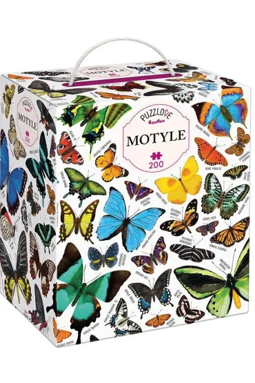 Puzzle Puzzlove CzuCzu 200 el. Motyle Bright Junior Media