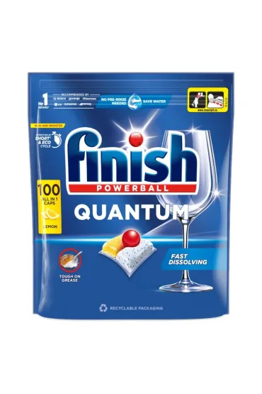 Finish Quantum Kapsu�ki do zmywarki Lemon All in 1 100 kaps.