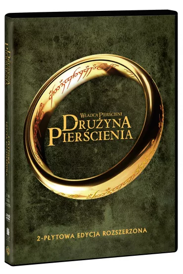 W�adca Pier�cieni Dru�yna Pier�cienia- Edycja Rozszerzona (2 DVD) - Christopher Lee, Elijah Wood, Ian McKellen, Liv Tyler, Viggo Mortensen, Peter Jackson