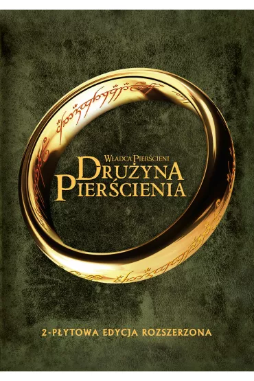 W�adca Pier�cieni Dru�yna Pier�cienia- Edycja Rozszerzona (2 DVD) - Christopher Lee, Elijah Wood, Ian McKellen, Liv Tyler, Viggo Mortensen, Peter Jackson