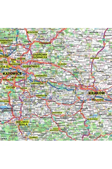 Mapa Polska 1:700 000