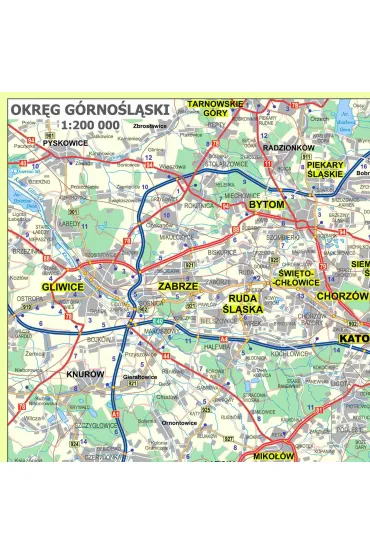 Mapa Polska 1:700 000