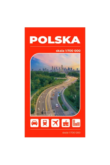 Mapa Polska 1:700 000