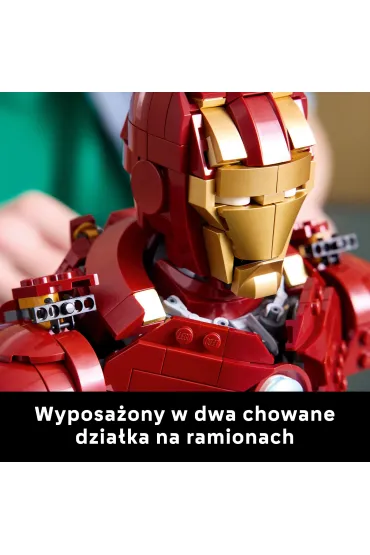 LEGO Marvel Popiersie Iron Mana MK4 76327