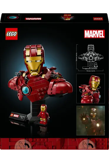 LEGO Marvel Popiersie Iron Mana MK4 76327