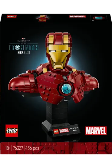 LEGO Marvel Popiersie Iron Mana MK4 76327