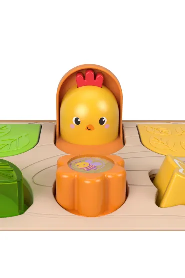 Fisher-Price Kolorowe zwierz�tka Wyskakuj�cy przyjaciele GJW24 Mattel