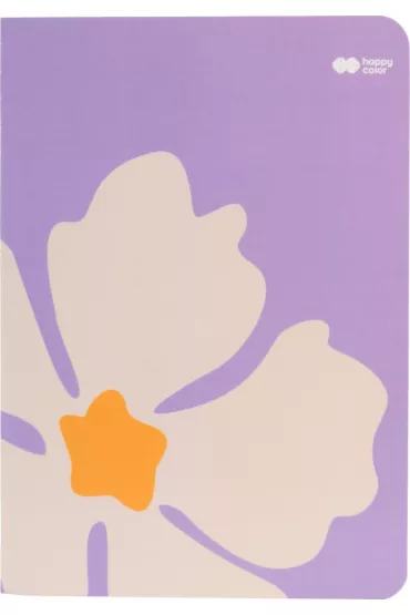 Happy Color Notes szyty A6 Bloom pastel linia 32 kartki