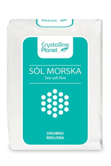 Crystalline Planet S�l morska drobno mielona 600 g