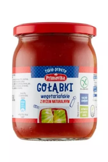 Primavika Go��bki wegetaria�skie z ry�em naturalnym bezglutenowe 480 g