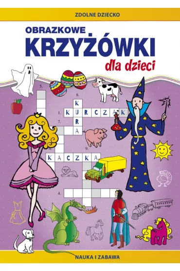 eBook Obrazkowe krzy��wki dla dzieci pdf - Monika My�lak