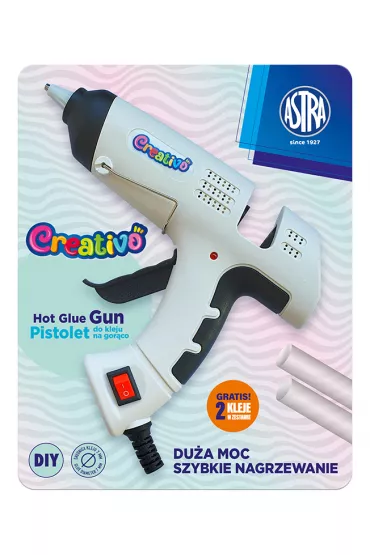 Pistolet do kleju 30W z dwoma wk�adami ASTRA 325024002