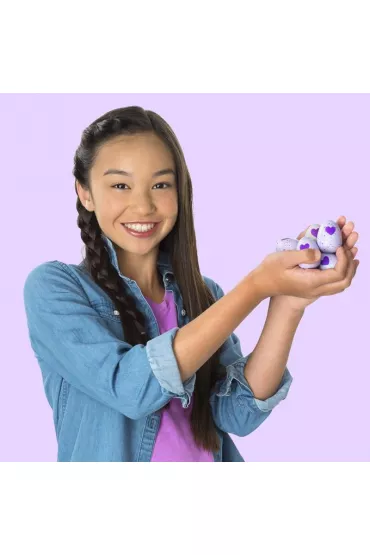 Hatchimals. Zestaw 4 sztuk + bonus Jajko niespodzianka Spin Master