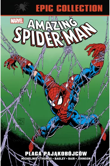Marvel Classic Plaga paj�kob�jc�w. Amazing Spider-Man. Epic Collection - Jeff Johnson, Aaron Lopresti, Mark  Bagley, David  Michelinie, Steven Grant, Eric Fein, Jack Harris�, Tom Lyle�