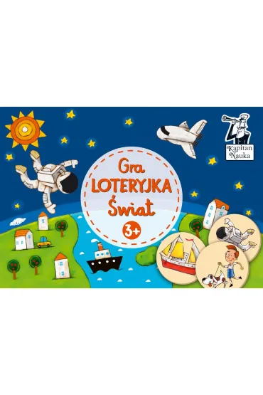 Kapitan Nauka. Gra Loteryjka. �wiat. 3+ Edgard - Artur Gulewicz