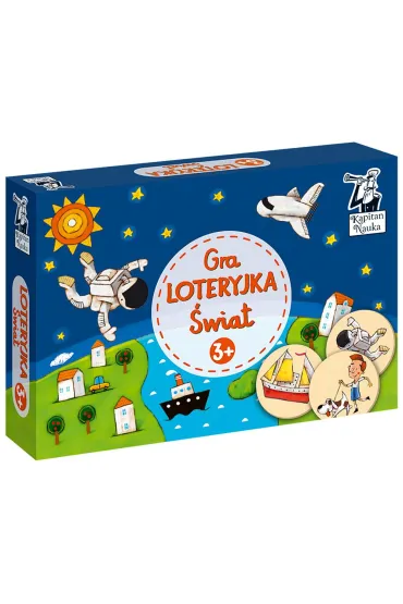 Kapitan Nauka. Gra Loteryjka. �wiat. 3+ Edgard - Artur Gulewicz