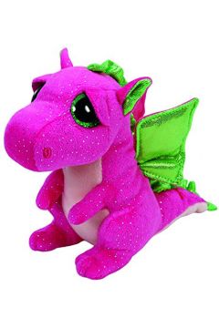 TY BEANIE BOOS DARLA - pink dragon reg 15cm 37173