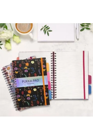 Pukka Pad Pukka Project Book Bloom B5 linia 100 kartek 3 szt.