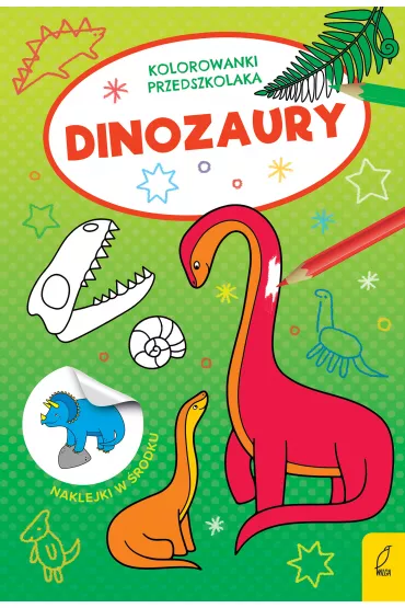 Kolorowanki przedszkolaka. Dinozaury