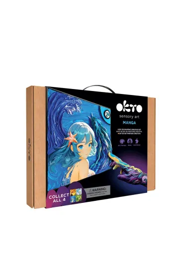 DIY Malowanie 3D "MANGA" 30*40 cm Woda Okto