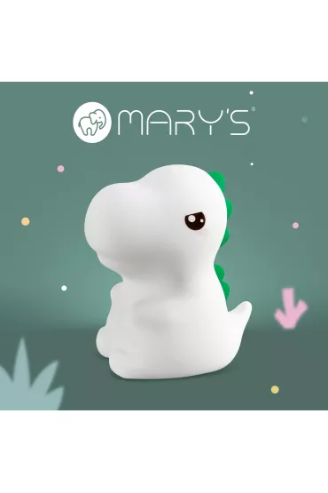 Marys Lampka nocna LED RGB t-rex