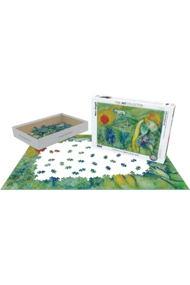 Puzzle 1000 el. The Lovers of Vence Eurographics