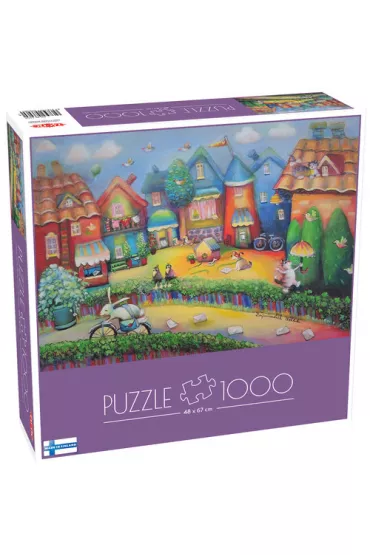 Puzzle 1000 el. Nokkala Kaupunki Tactic