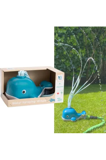 Zabawka wodna wieloryb - ogrodowy zraszacz wodny Bs Toys