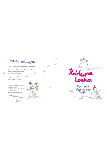 Kr�lewna Lenka i tajemnica zaginionego nosa - Aneta Krella-Moch