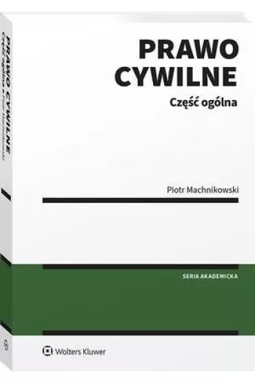 eBook Prawo cywilne. Cz�� og�lna pdf - Piotr Machnikowski