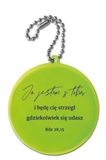 Zawieszka odblaskowa - Ja jestem z Tob�