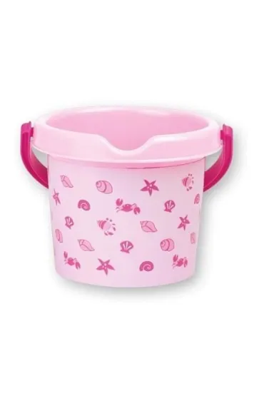 Wiaderko do piasku Sea Shell r�owe Androni Giocattoli