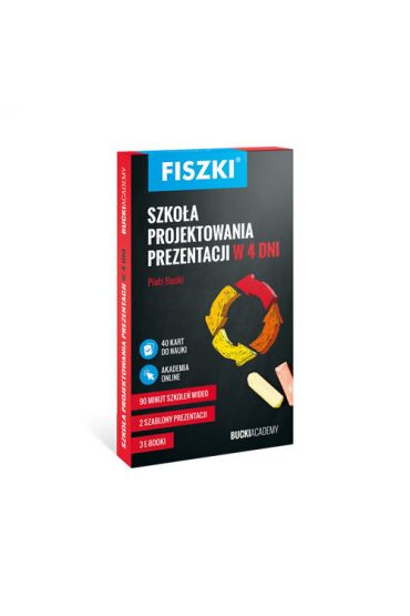 Fiszki. Szkoła projektowania prezentacji w 4 dni