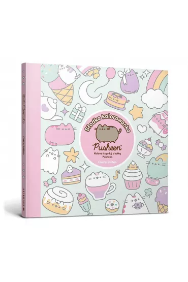 Pakiet: Pusheen kolorowanka, Pusheen. S�odka kolorowanka. Koloruj i zgaduj z kotk� Pusheen - Claire  Belton