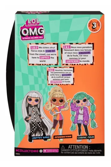 L.O.L.Surprise OMG S3 Speedster Mga Entertainment