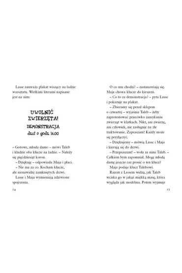 Tajemnica zwierz�t. Biuro Detektywistyczne Lassego i Mai. Tom 11 - Martin Widmark, Helena Willis